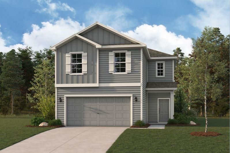 Attached, Exterior, Facade, Rowhouse