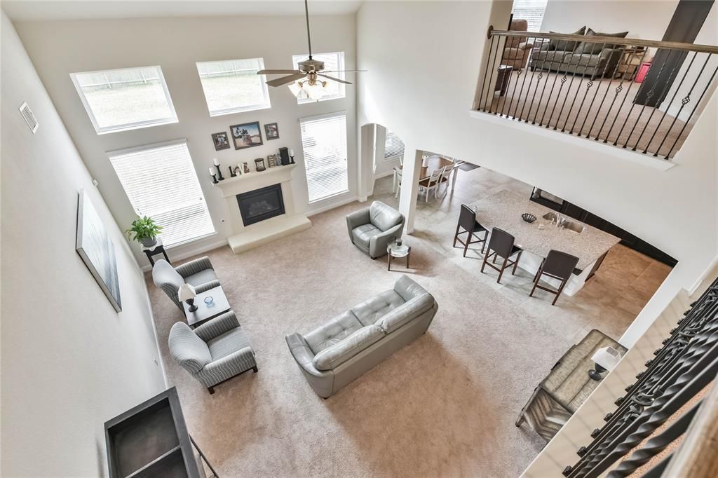 Dining room, Fireplace, Interior, Living room