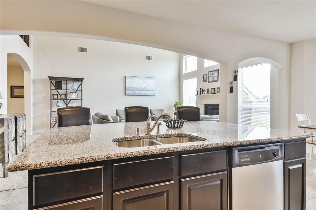 Fireplace, Interior, Kitchen
