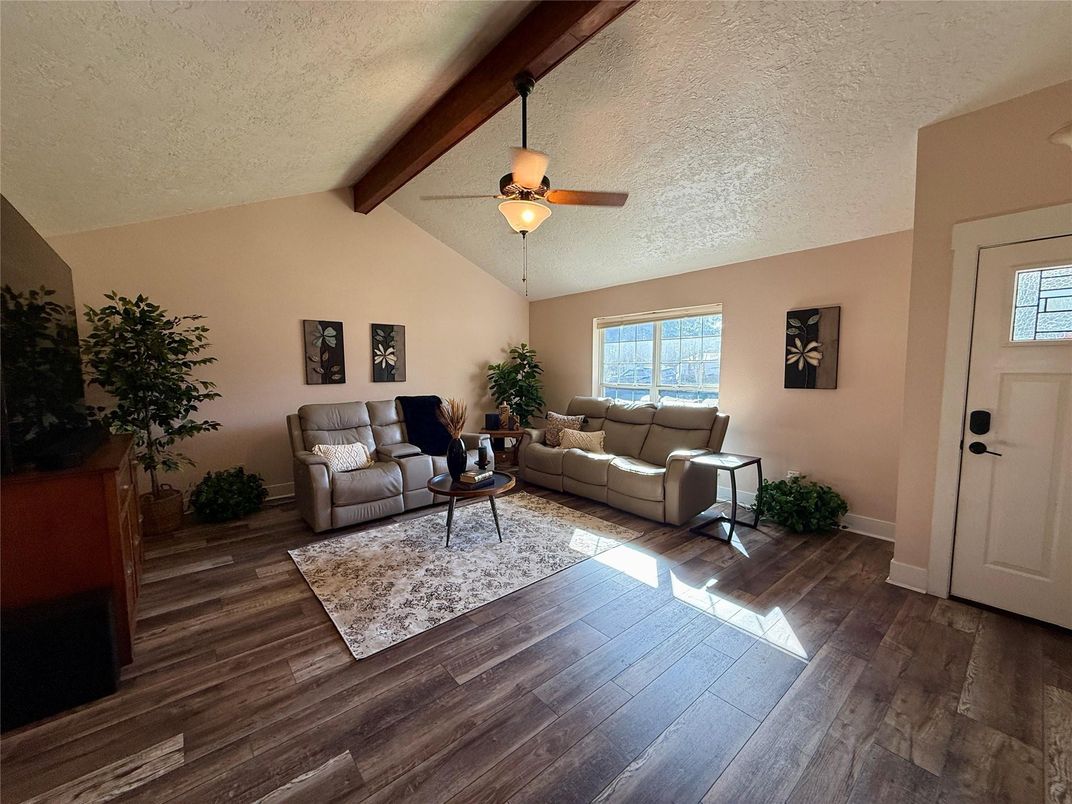 Interior, Living room, Wooden Beams, Wood Texture Flooring