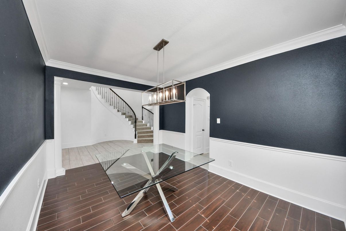 Interior, Pendant Lights, Wood Texture Flooring