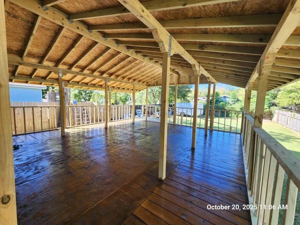 Exterior, Wooden Beams, Wood Texture Flooring