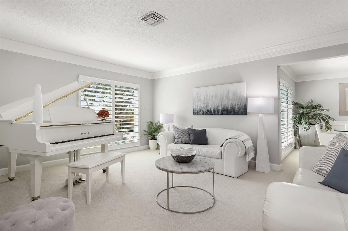 Interior, Living room, Piano