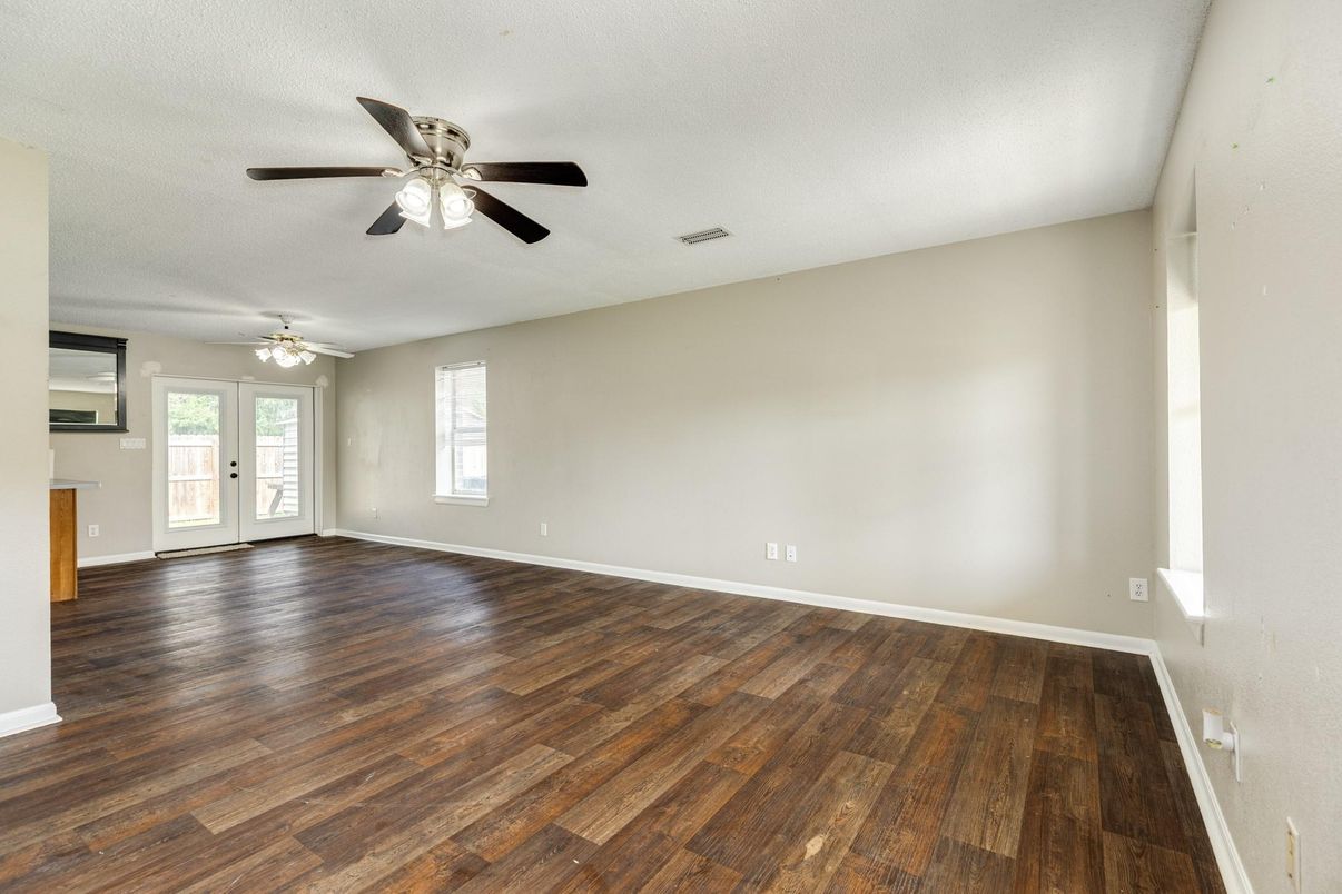 Empty room, Interior, Wood Texture Flooring