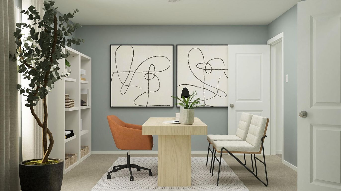 Home Office, Interior