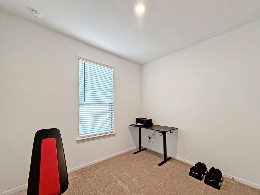 Home Office, Interior, Recessed Lighting