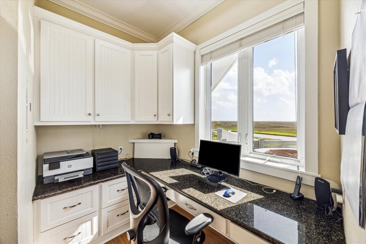 Home Office, Interior, Wood Texture Flooring