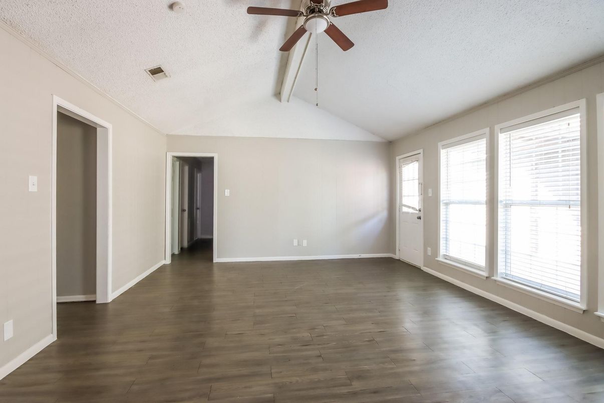 Empty room, Interior, Wood Texture Flooring