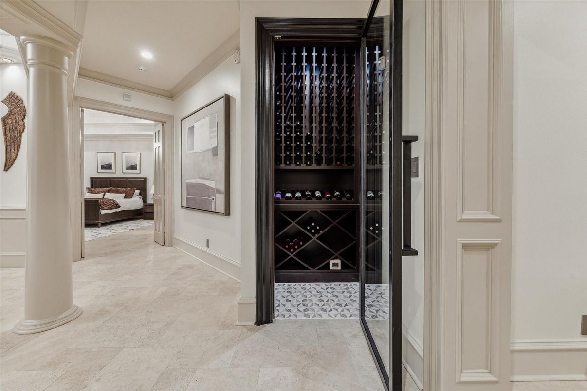 Interior, Recessed Lighting, Wine Storage