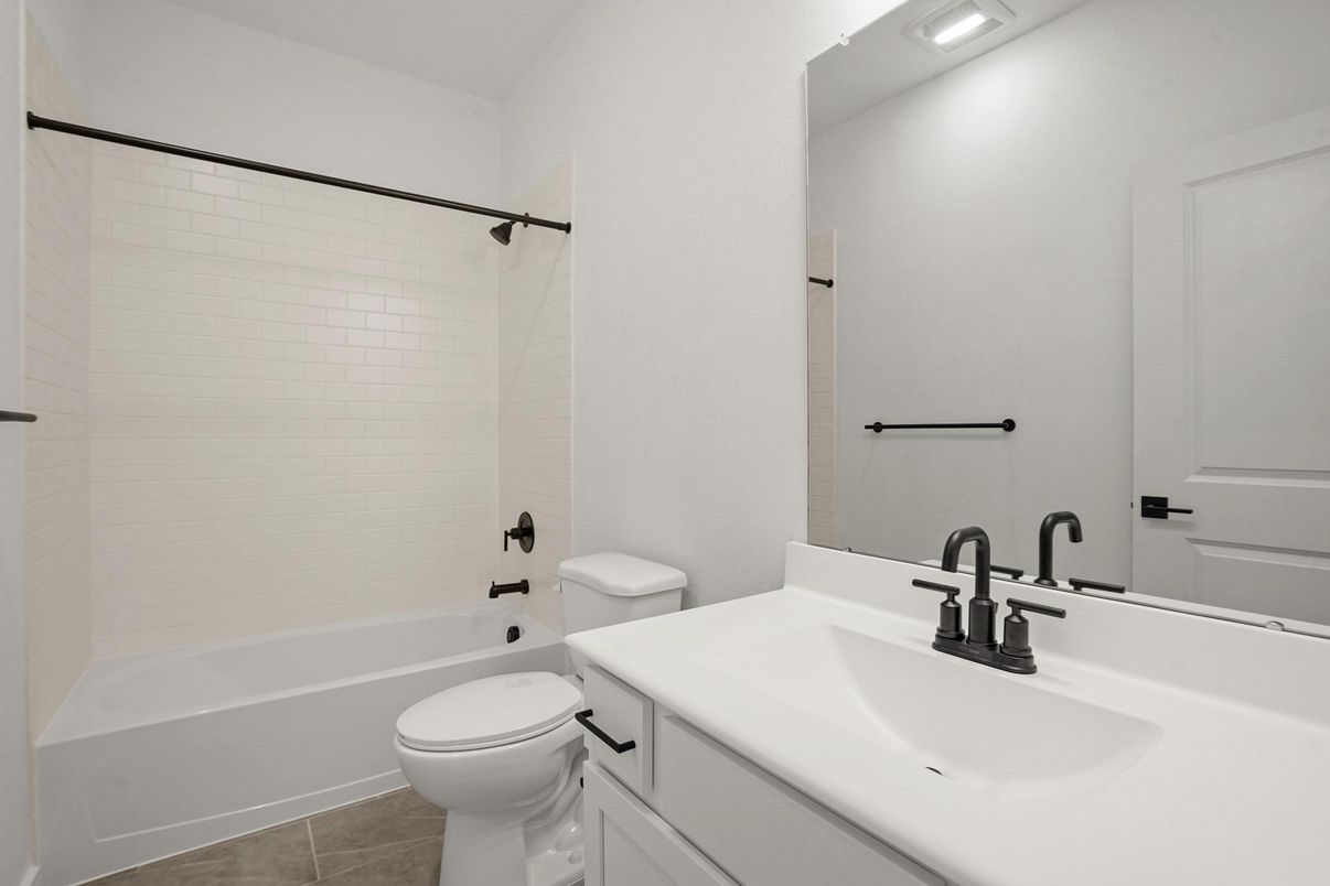 Bathroom, Interior, Recessed Lighting