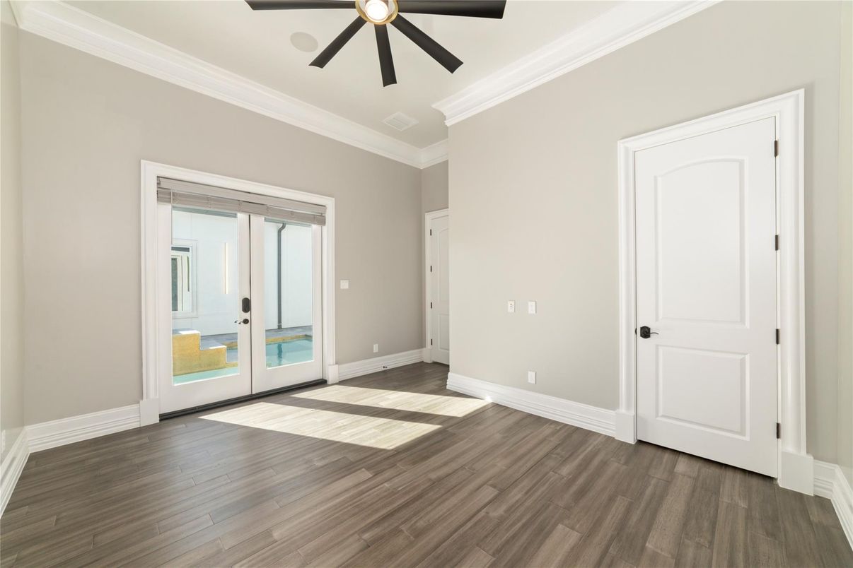 Empty room, Interior, Wood Texture Flooring