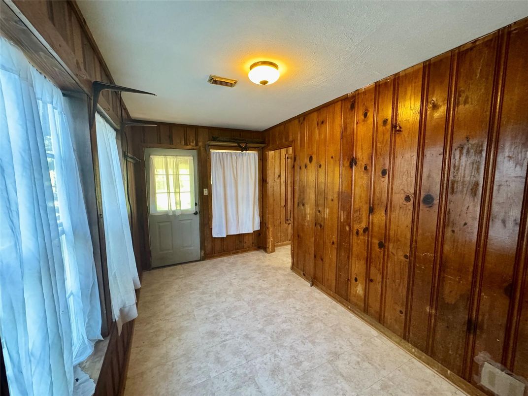 Empty room, Interior, Wooden Walls