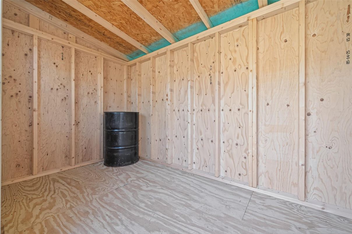 Empty room, Interior, Wooden Beams, Wooden Ceilings, Wooden Walls