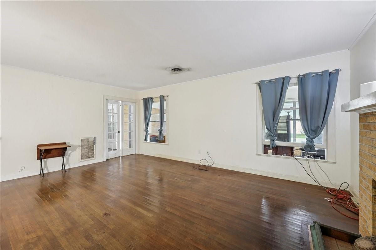 Empty room, Interior, Wood Texture Flooring