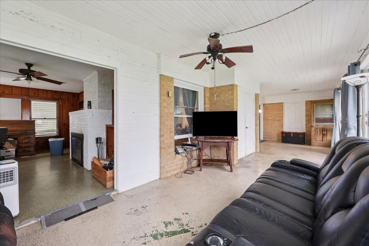 Home Theatre Room, Fireplace, Interior