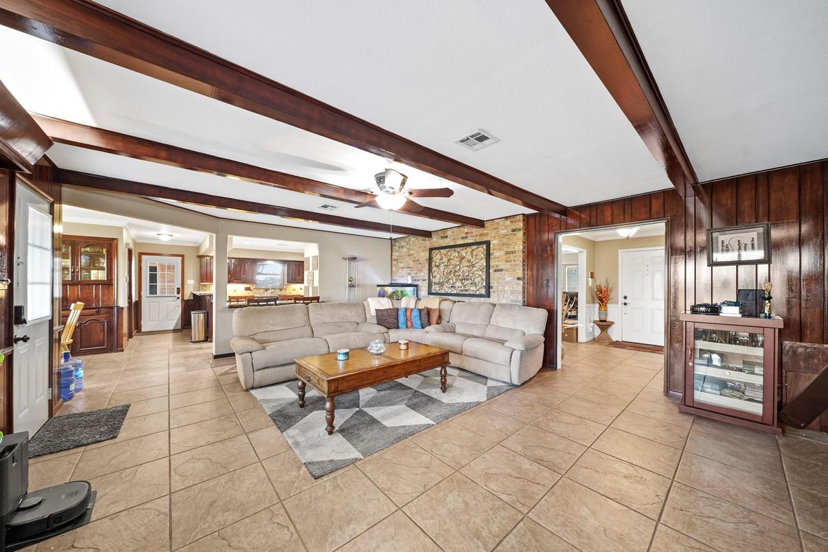 Interior, Living room, Wooden Walls