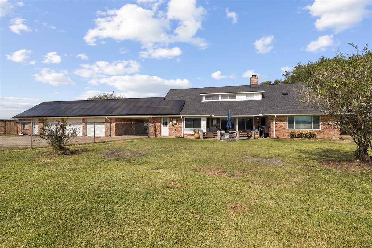 Backyard, Exterior, Solar Panels