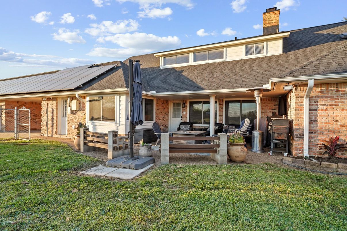 Backyard, Exterior, Solar Panels