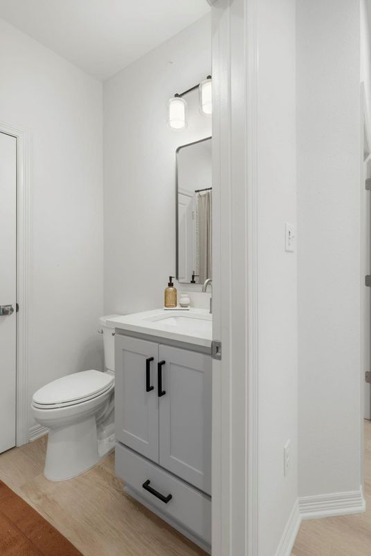 Bathroom, Interior, Wood Texture Flooring