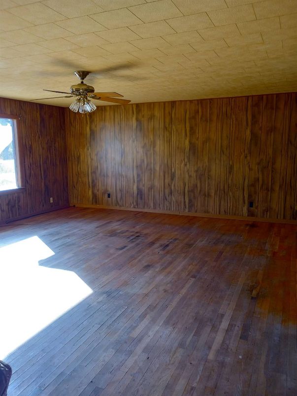 Empty room, Interior, Wood Texture Flooring, Wooden Walls