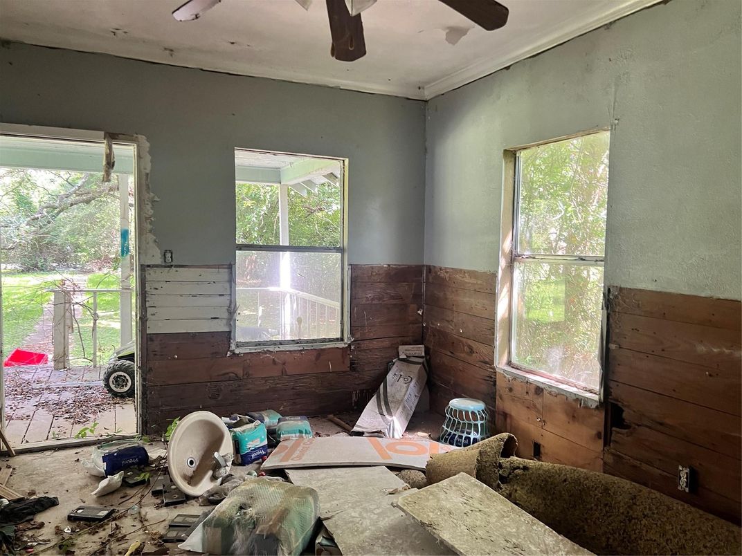Interior, Wooden Walls