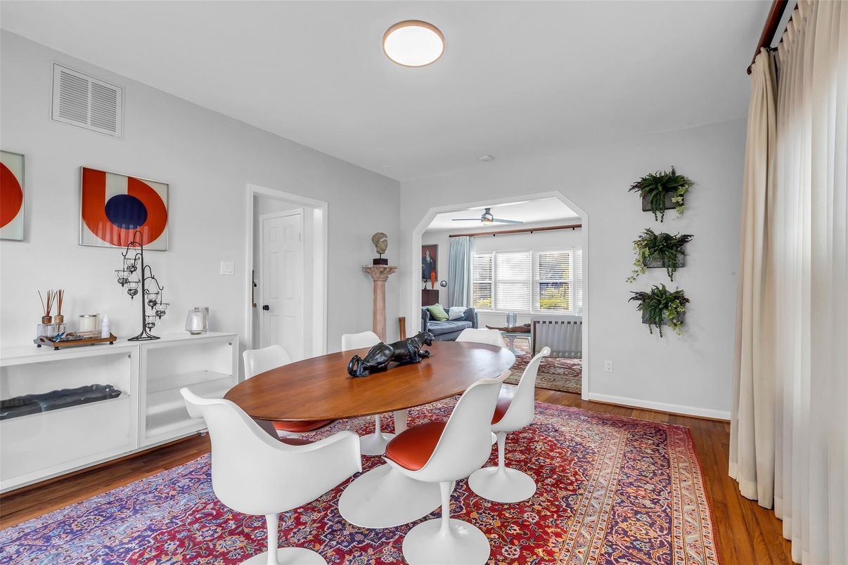 Dining room, Interior, Wood Texture Flooring
