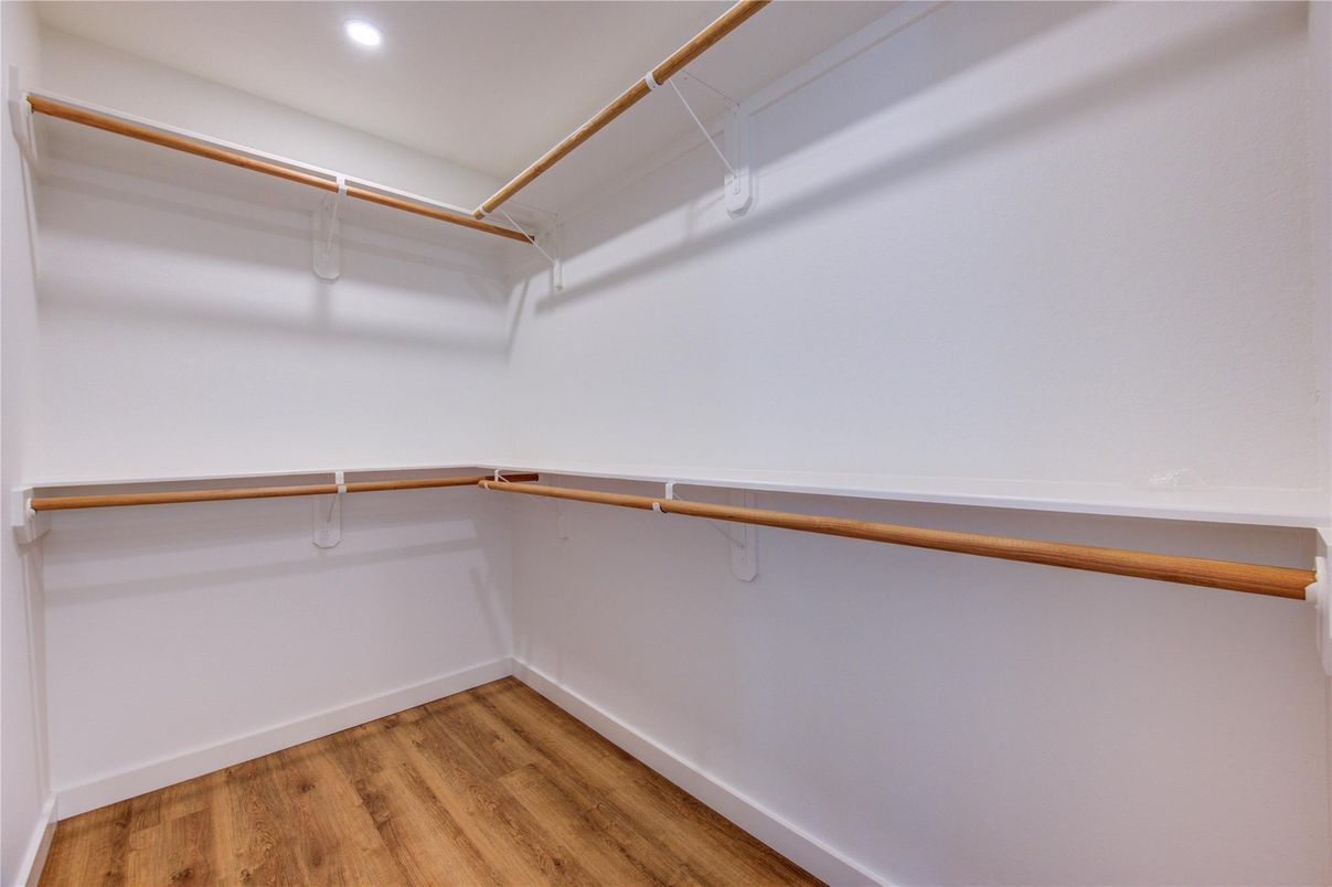 Interior, Recessed Lighting, Walk-in Closets, Wood Texture Flooring