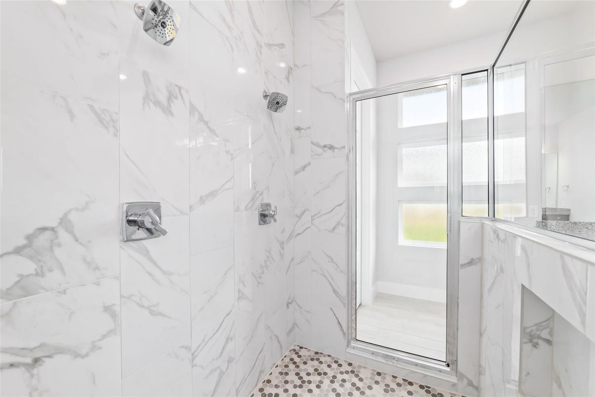 Bathroom, Interior, Marble Walls