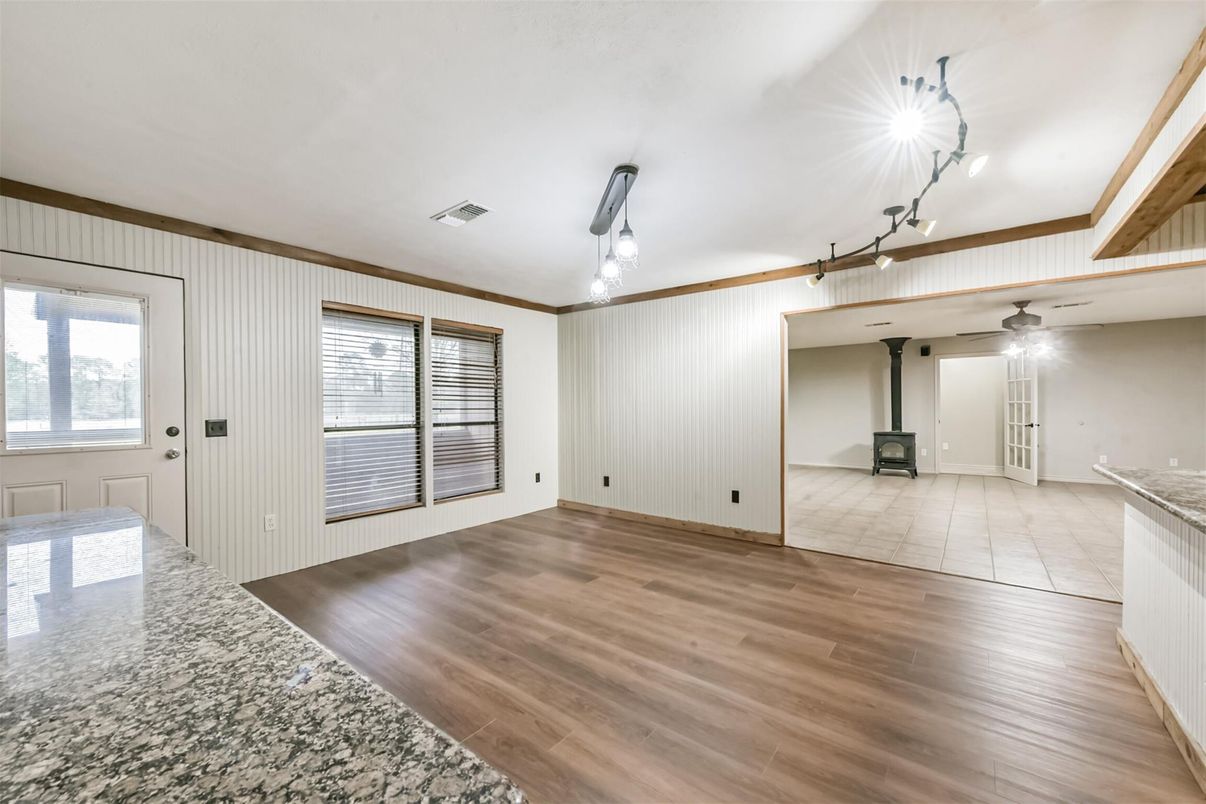 Empty room, Interior, Wood Texture Flooring