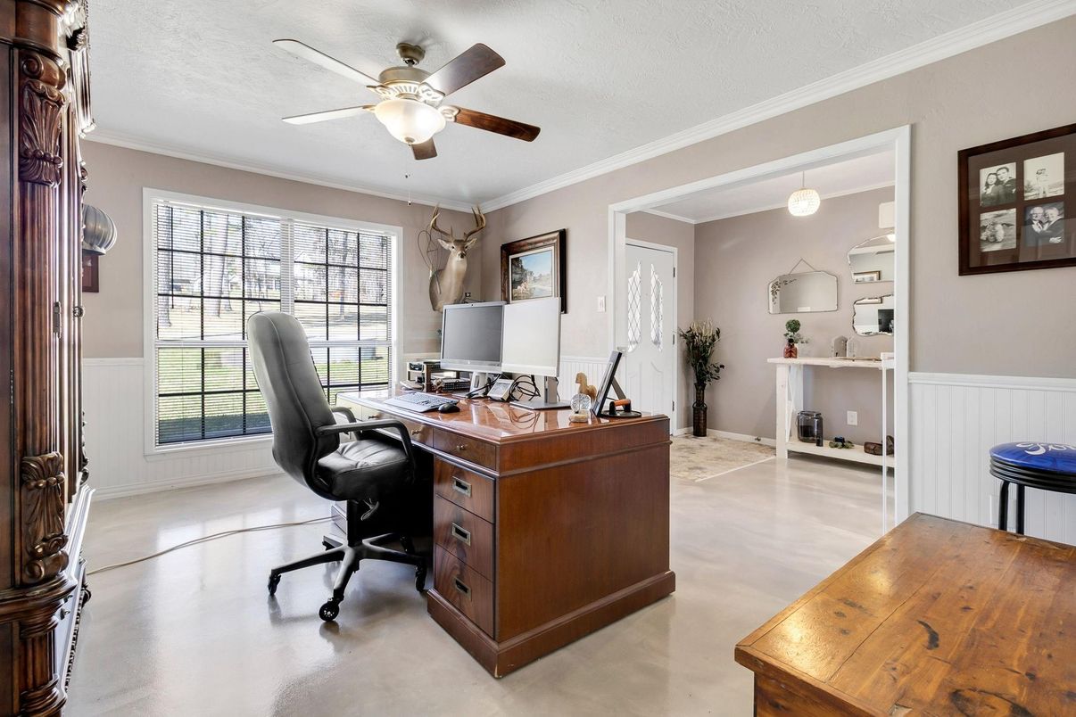 Home Office, Interior, Pendant Lights