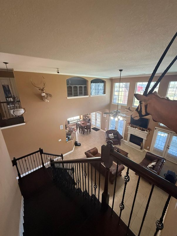 Dining room, Fireplace, Interior, Living room