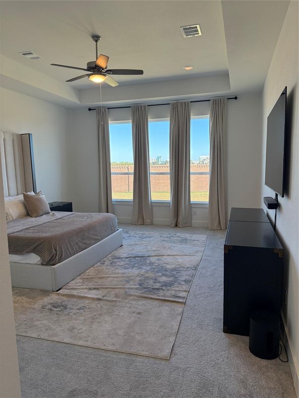 Bedroom, Interior, Recessed Lighting, Water