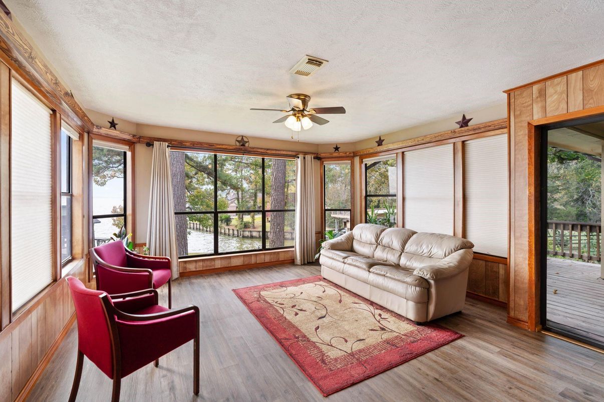 Interior, Living room, Sun Room, Wood Texture Flooring