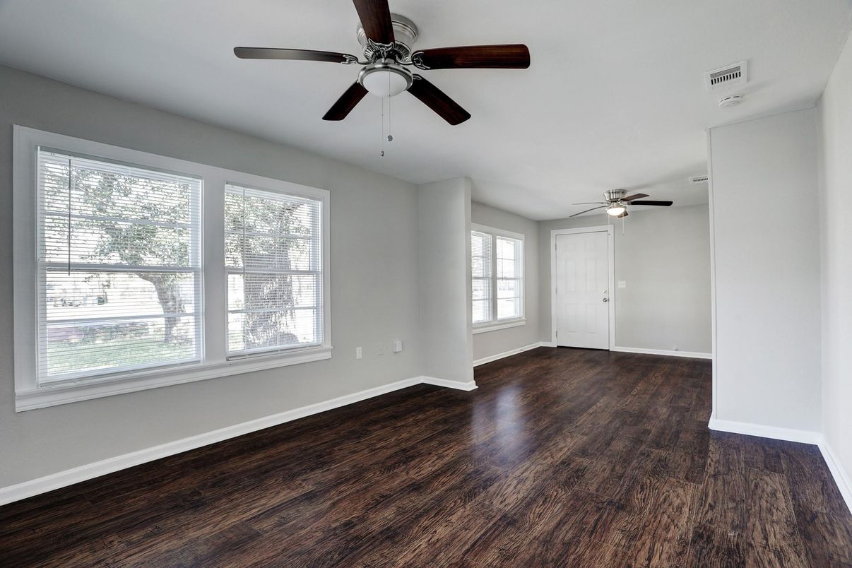 Empty room, Interior, Wood Texture Flooring