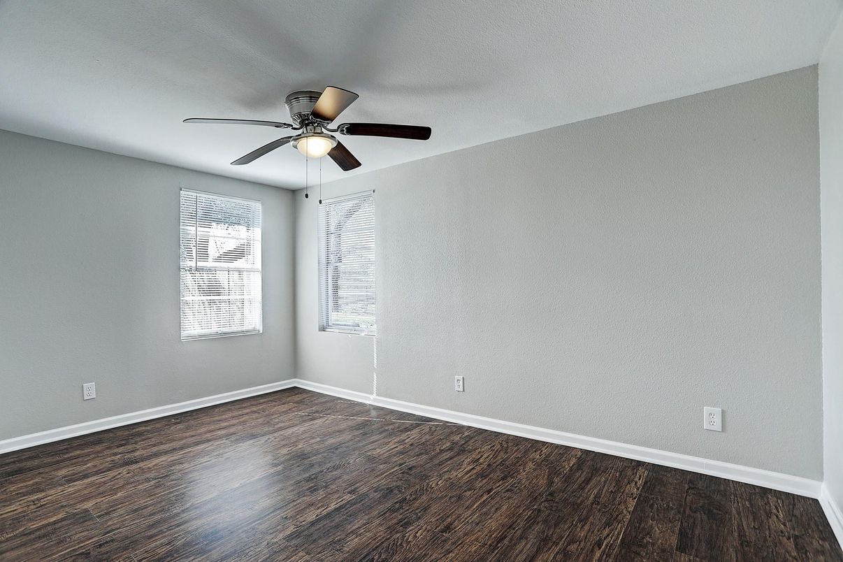 Empty room, Interior, Wood Texture Flooring