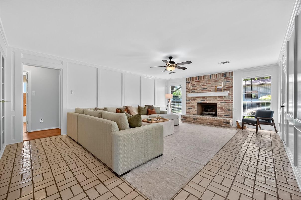 Fireplace, Interior, Living room, Stone Walls