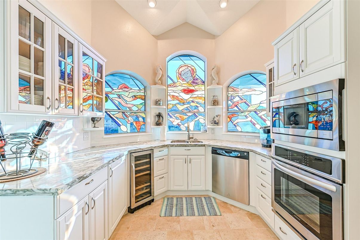 Interior, Kitchen, Recessed Lighting, Stainless Steel Appliances