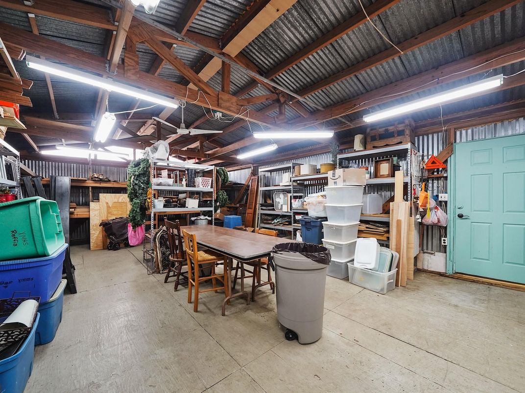Interior, Wooden Beams