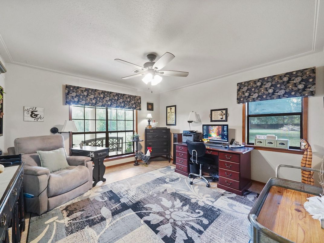 Home Office, Interior, Wood Texture Flooring