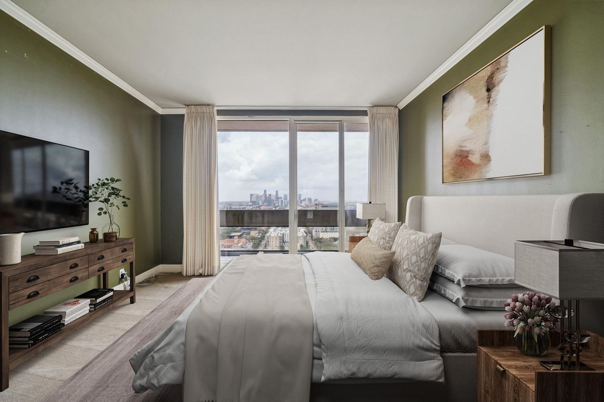 Bedroom, Interior, Water