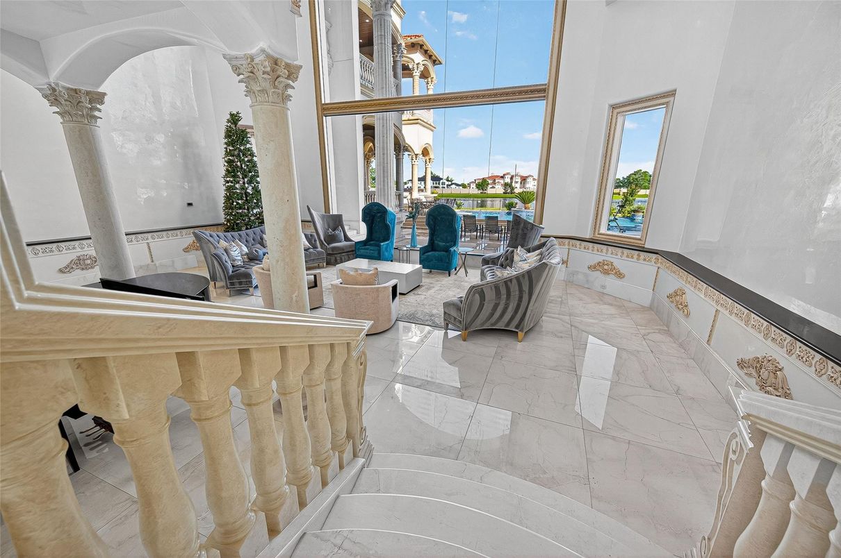 Interior, Living room, Marble, Water