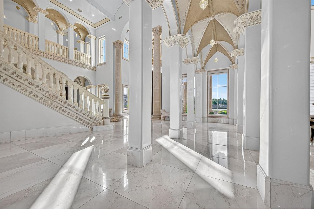 Interior, Marble, Pendant Lights, Recessed Lighting