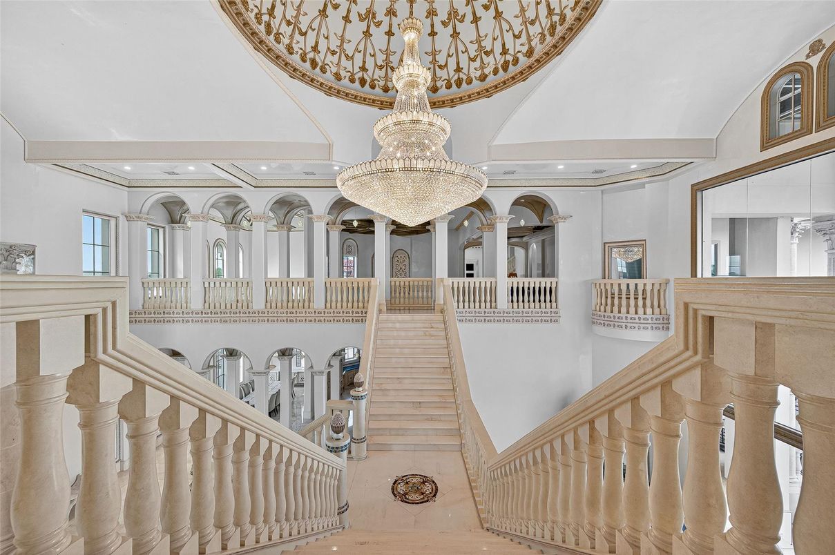 Chandelier, Interior, Recessed Lighting