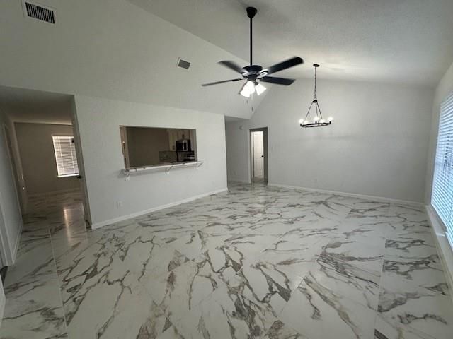 Chandelier, Empty room, Interior, Marble