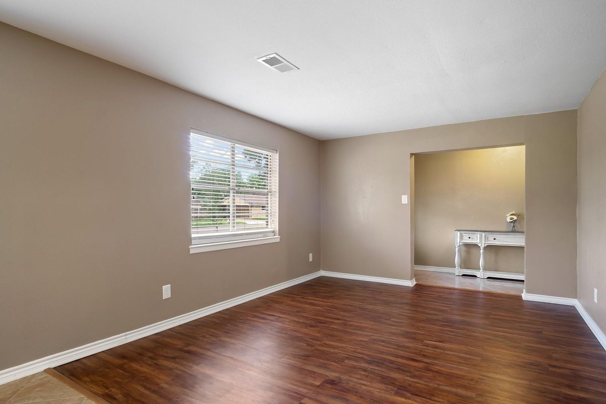 Empty room, Interior, Wood Texture Flooring