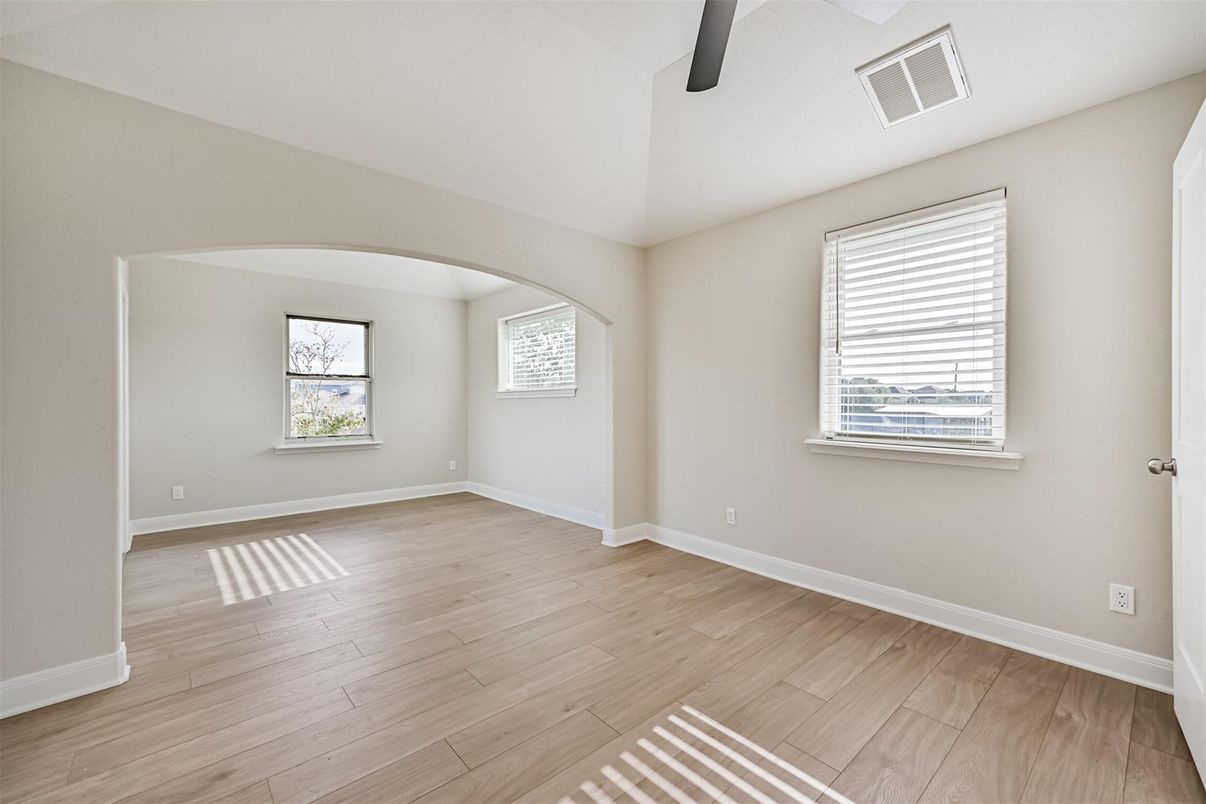 Empty room, Interior, Wood Texture Flooring