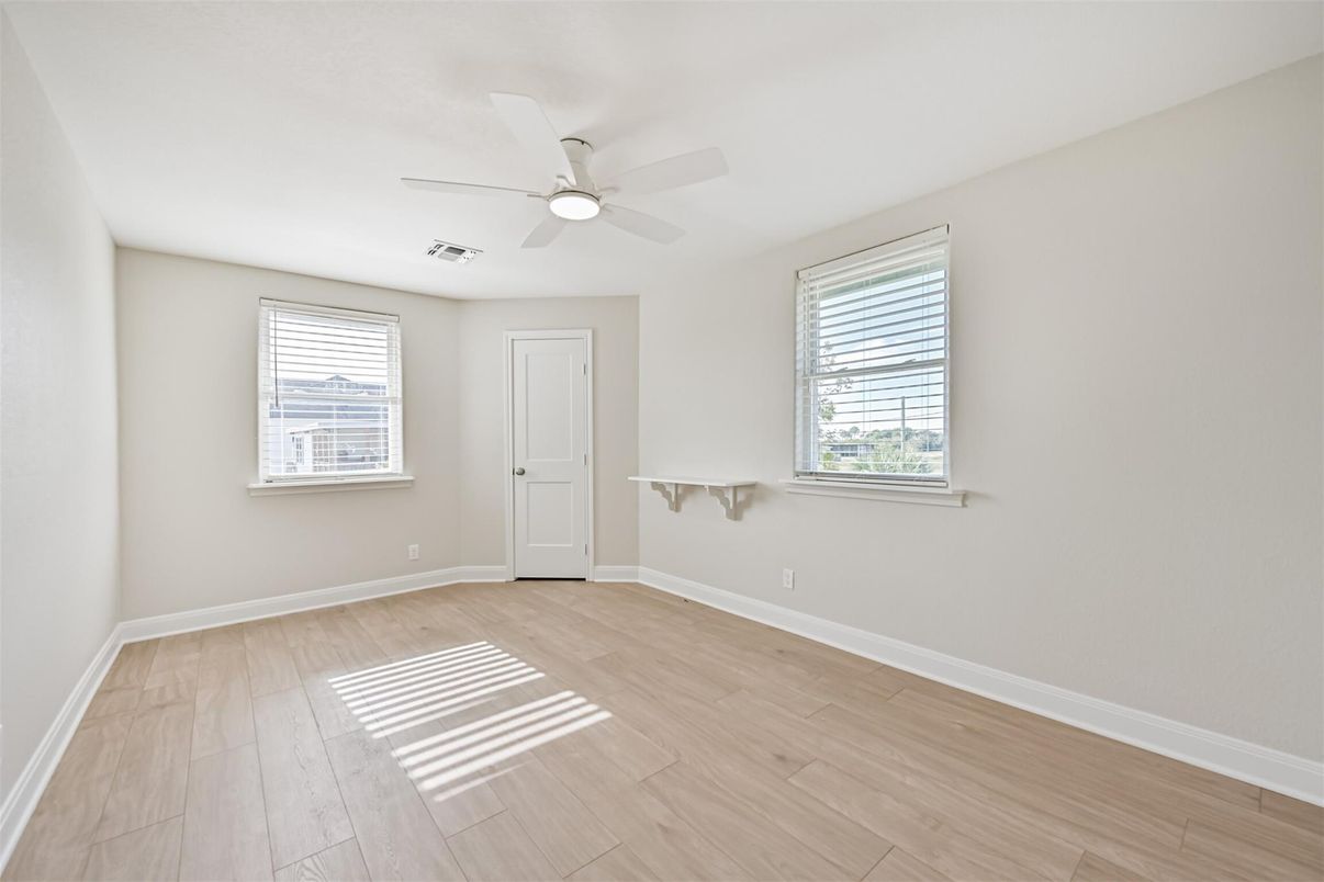 Empty room, Interior, Wood Texture Flooring