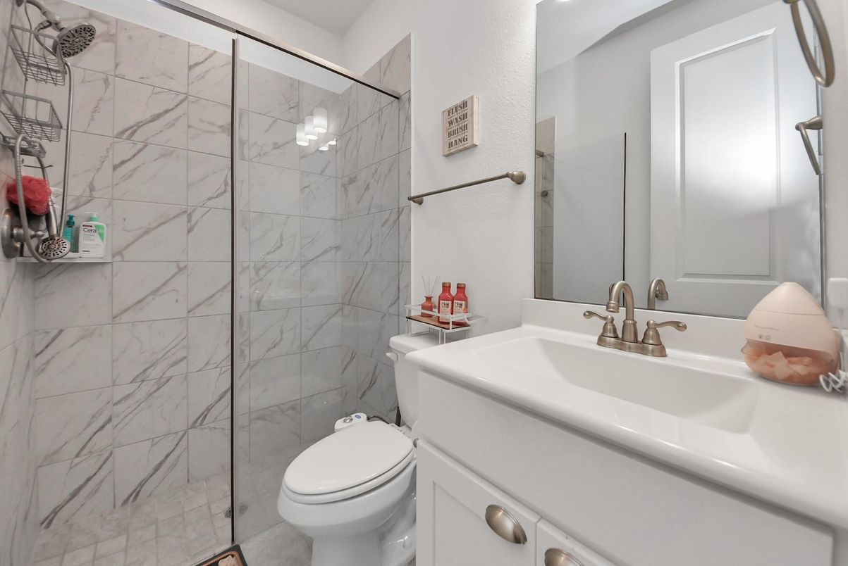 Bathroom, Interior, Marble Walls