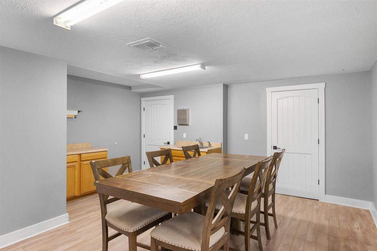 Dining room, Interior, Wood Texture Flooring