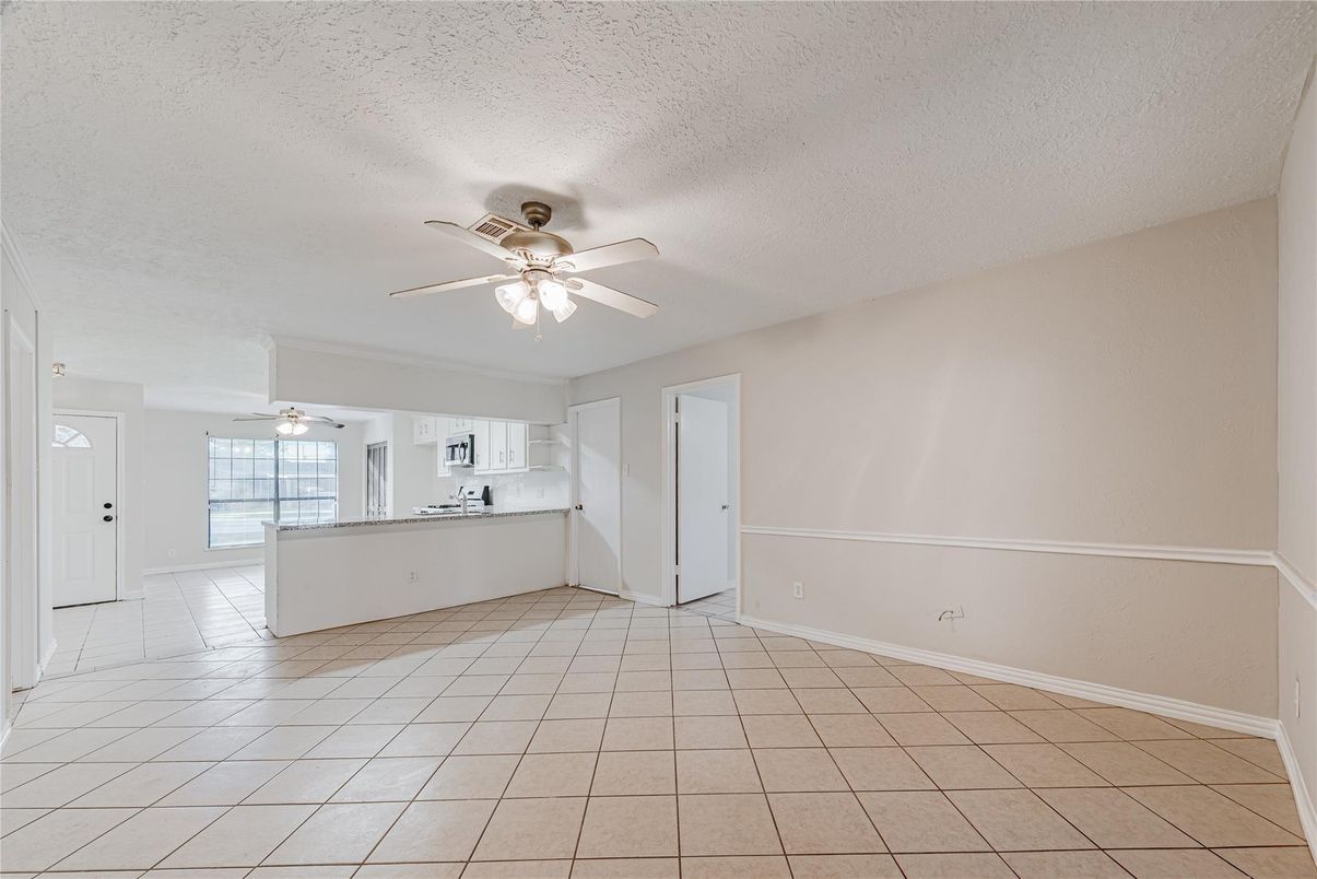 Empty room, Interior, Kitchen